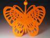 Dekoracja motyl filcowy 7,5x10cm