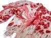 Szal PASHMINA 70X180cm wzór kwiatowy