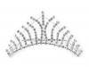 Grzebień sztrasowy - diadem 40x111mm