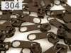 Suwak do spirali 5mm bez blokady (nonlock) - 100szt. do taśmy typ POLM Suwak do spirali 5mm bez blokady (nonlock) - 100szt. do taśmy typ POLM
