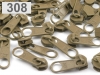 Suwak do spirali 5mm bez blokady (nonlock) - 100szt. do taśmy typ POLM Suwak do spirali 5mm bez blokady (nonlock) - 100szt. do taśmy typ POLM