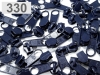 Suwak do spirali 5mm bez blokady (nonlock) - 100szt. do taśmy typ POLM Suwak do spirali 5mm bez blokady (nonlock) - 100szt. do taśmy typ POLM