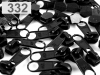 Suwak do spirali 5mm bez blokady (nonlock) - 100szt. do taśmy typ POLM Suwak do spirali 5mm bez blokady (nonlock) - 100szt. do taśmy typ POLM