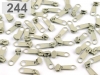 Suwak do spirali 3mm bez blokady (nonlock) -100szt. do taśmy typ  POLM