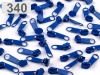 Suwak do spirali 3mm bez blokady (nonlock) -100szt. do taśmy typ  POLM