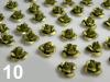Różyczka Ø12mm metalowa ok. 950-1000szt. EXCELLENT