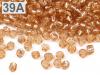 Rokail - koraliki szklane Z POWLEKANĄ DZIURKĄ 3mm, opakowanie 450g