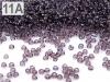 Rokail - koraliki szklane jednokolorowe TRANSPARENTNE 3mm opak. 450g