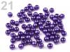 Koraliki GLANCE plastikowa kuleczka Ø 4mm 10g woskowane