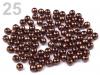 Koraliki GLANCE plastikowa kuleczka Ø 4mm 10g woskowane