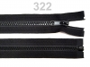 Zamek błyskawiczny kostkowy 5mm rozdzielczy 30cm - do kurtki
