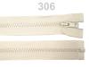 Zamek błyskawiczny kostkowy 5mm rozdzielczy 30cm - do kurtki