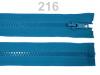 Zamek błyskawiczny kostkowy 5mm rozdzielczy 45cm - do kurtki