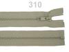 Zamek błyskawiczny kostkowy 5mm rozdzielczy 50cm - do kurtki