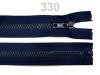 Zamek błyskawiczny kostkowy 5mm rozdzielczy 80cm - do kurtki
