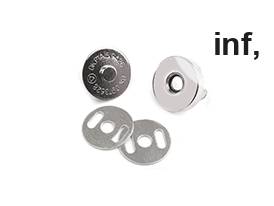 Zapięcie magnetyczne Ø18 mm nikiel