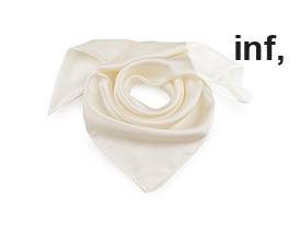 Chusta satynowa 70x70 cm jednokolorowa 