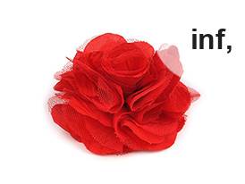 Broszka / spinka Ø9cm róża