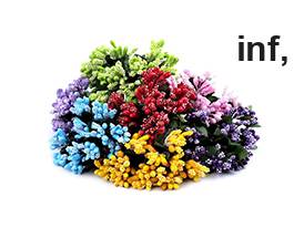 Pręciki do kwiatów na druciku / bukiecik