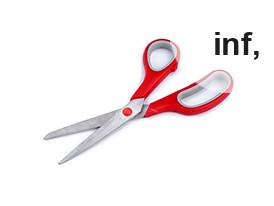 Nożyczki krawieckie Marlen długość 21 cm mikroząbki