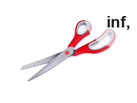 Nożyczki krawieckie Marlen długość 25 cm mikroząbki 