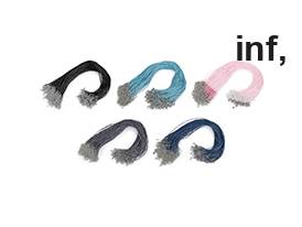 Sznurek pleciony z karabińczykiem długość 45cm