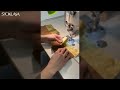Papier zmywalny do szycia metaliczny 