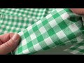 Tkanina bawełniana / płótno Kanafas kostka / kratka 
