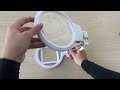 Lupa na stół z oświetleniem LED 15x19x25 cm